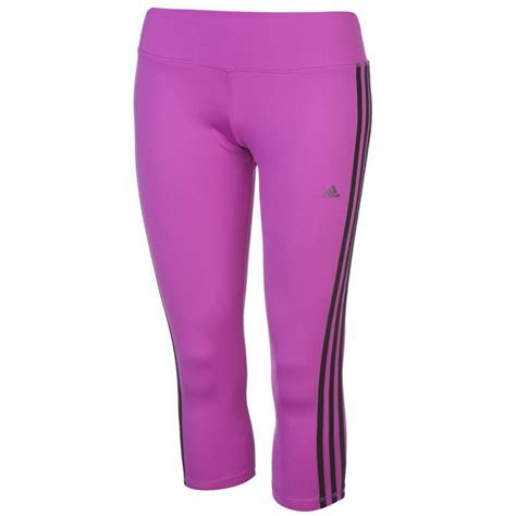 adidas 3-stripes three-quarter pants voor dames